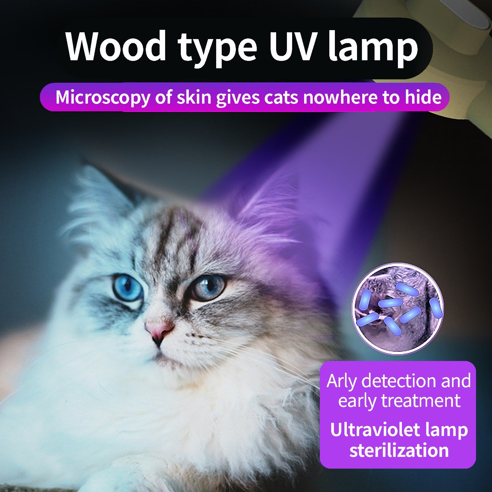 UV Sterilizing Pet Grooming Comb