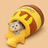 HoneySnug Hideaway: Cozy Cat Nest for All Seasons