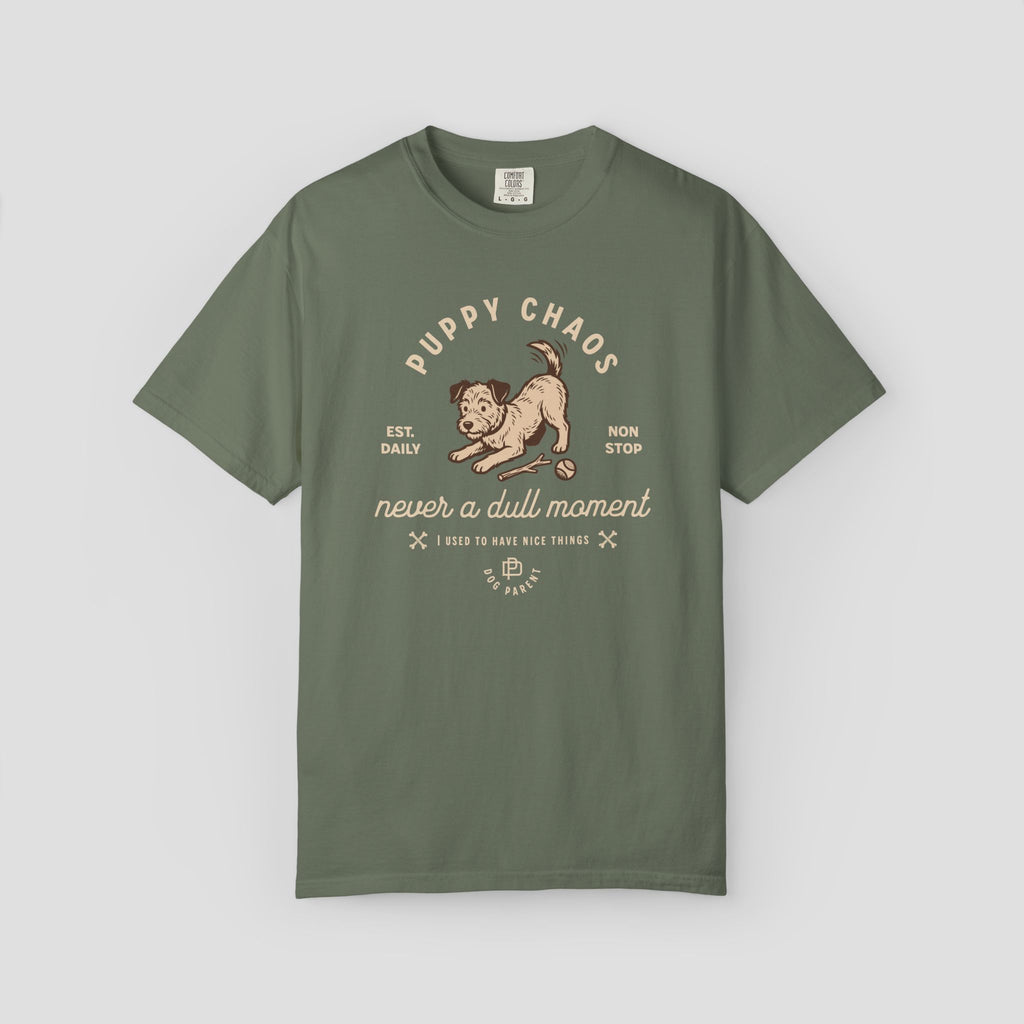 New Dog Parent Puppy Chaos T-Shirt