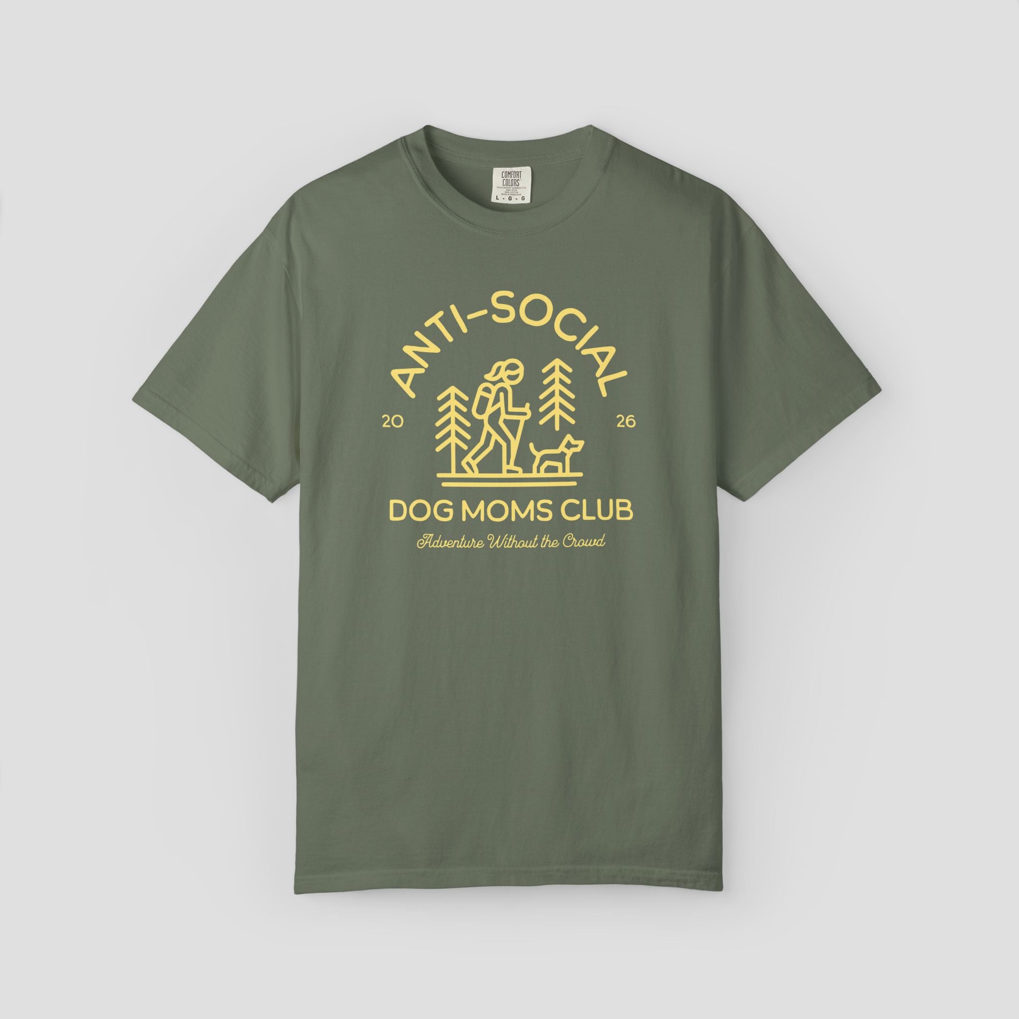 Anti-Social Dog Moms Club T-Shirt