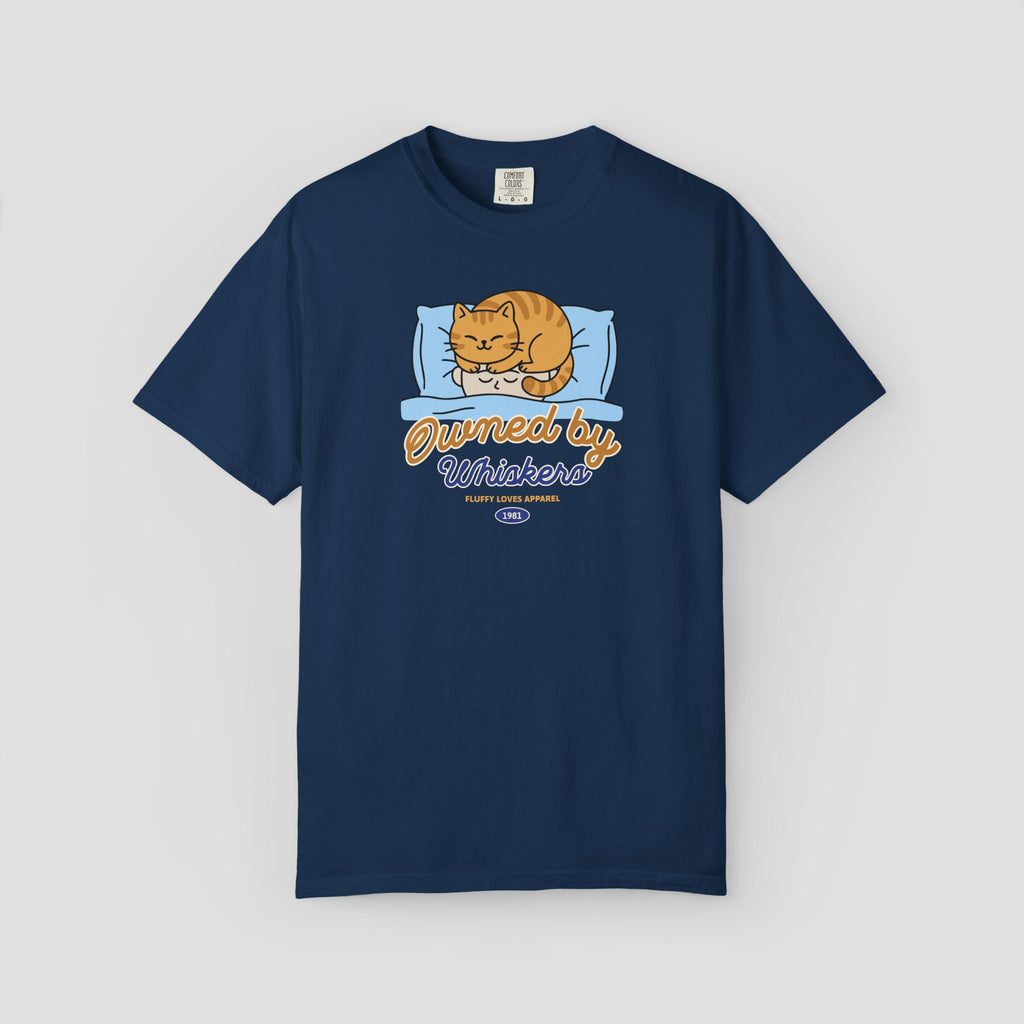 Owned by Whiskers Funny T-Shirt