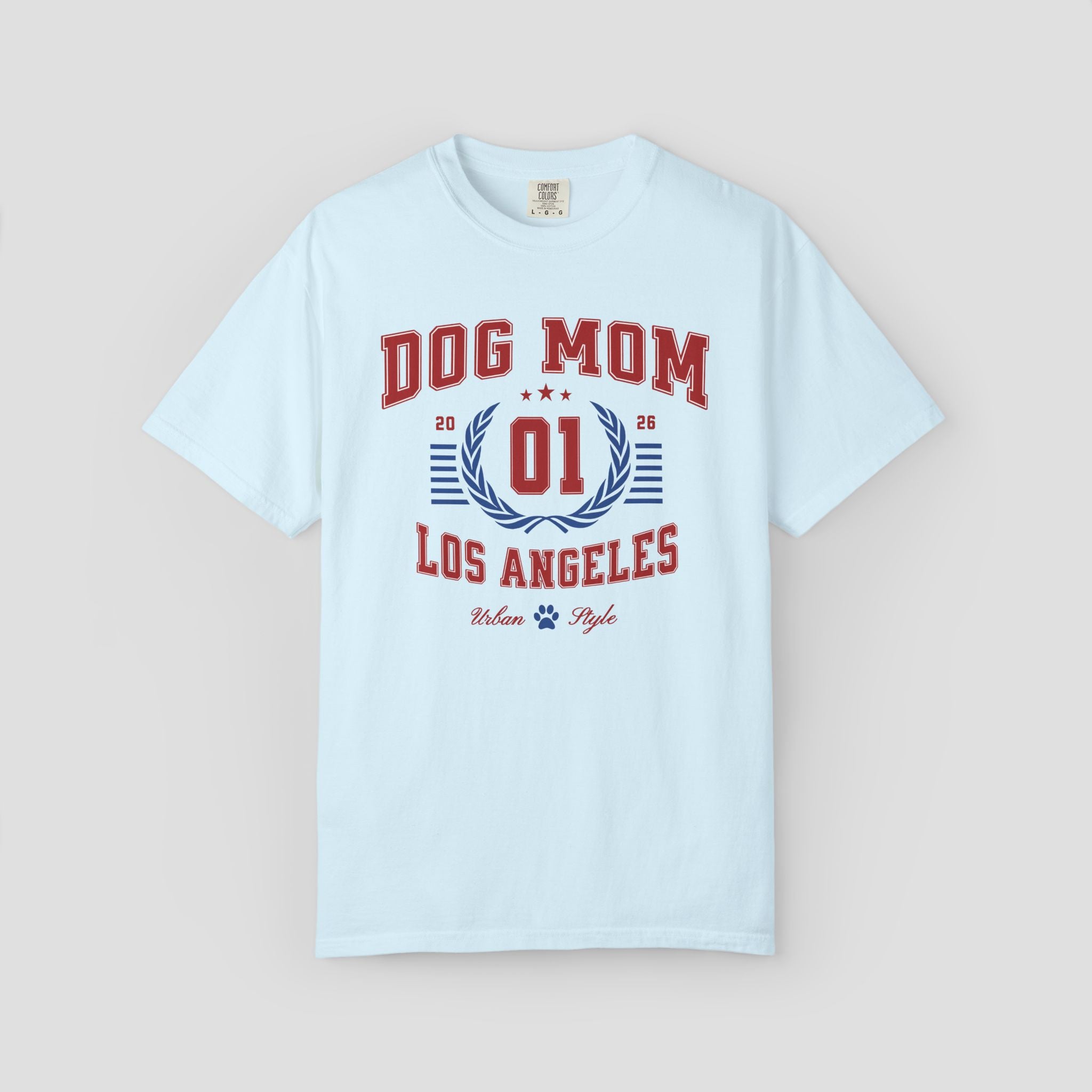 Dog Mom Los Angeles Vintage T-Shirt