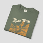 Roam Wild Adventure Dog Lover T-Shirt