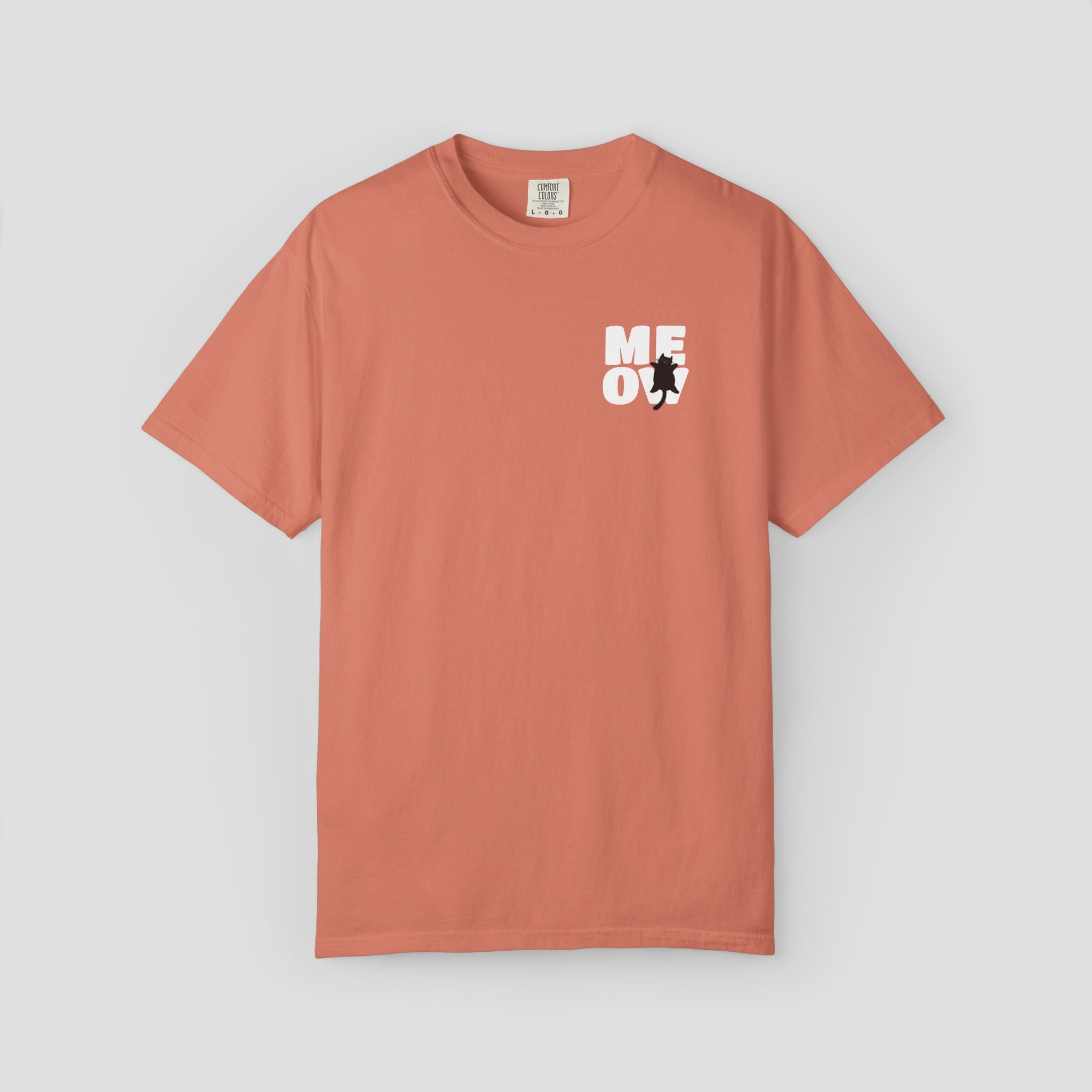 Black Cat MEOW T-Shirt