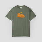 Grumpy Orange Tabby "No" T-Shirt