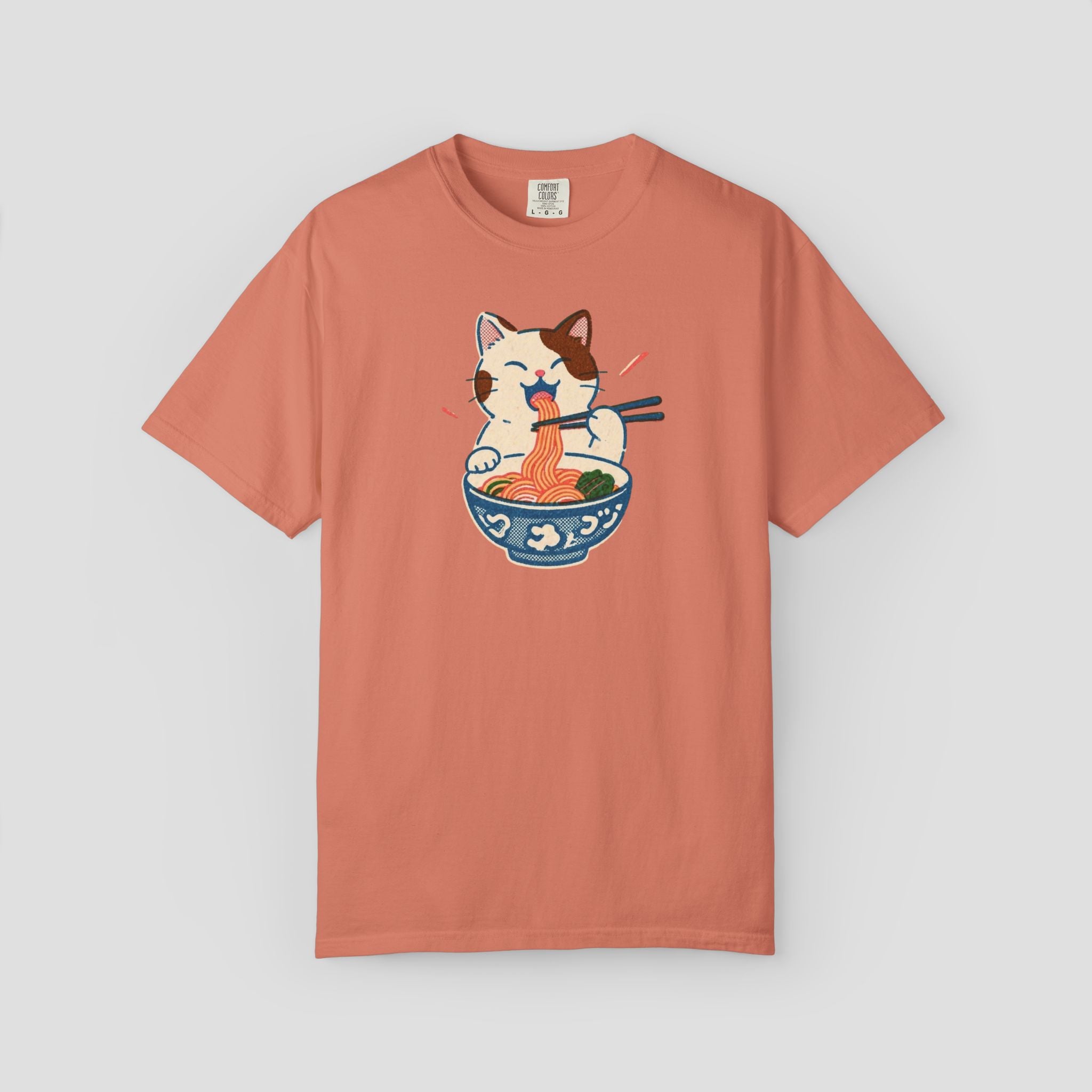 Retro Ramen Cat T-Shirt