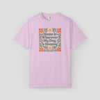 Home is Wherever My Dog is Sleeping T-shirt