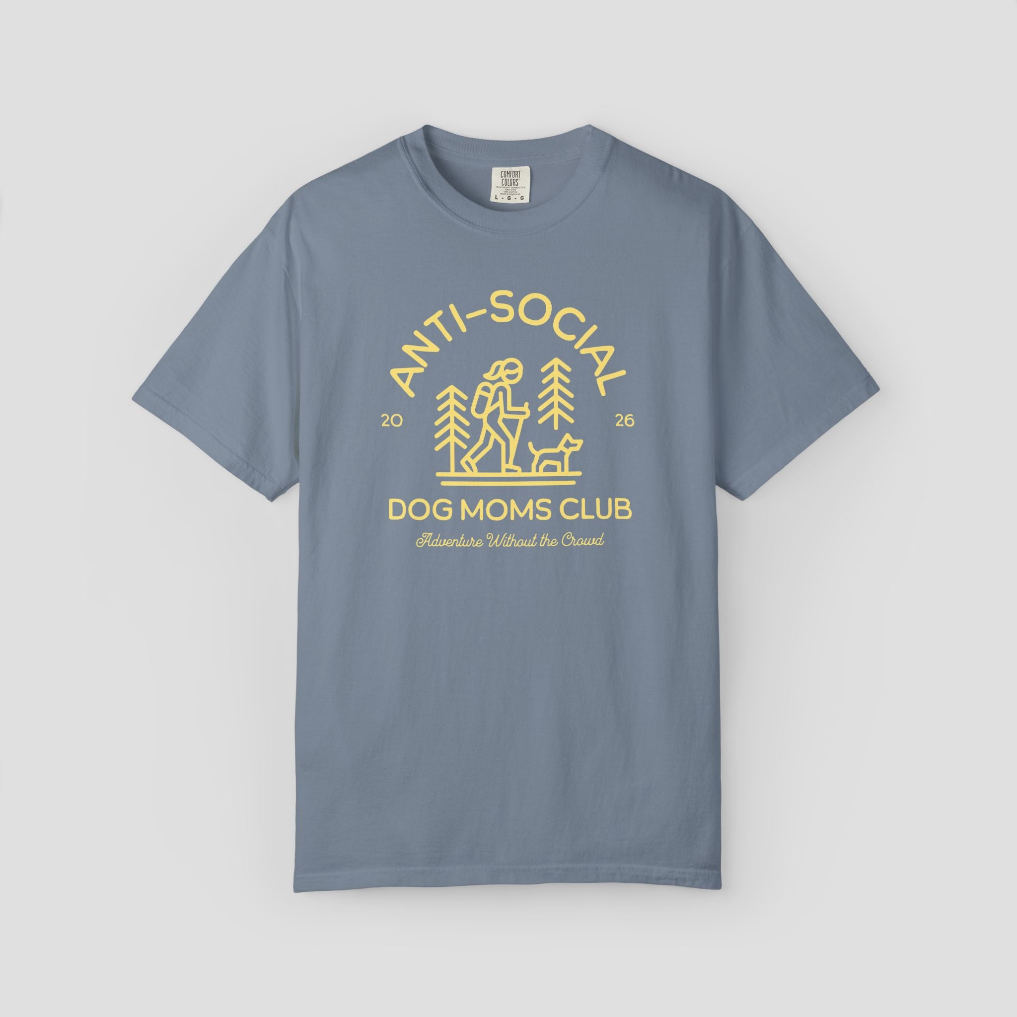 Anti-Social Dog Moms Club T-Shirt