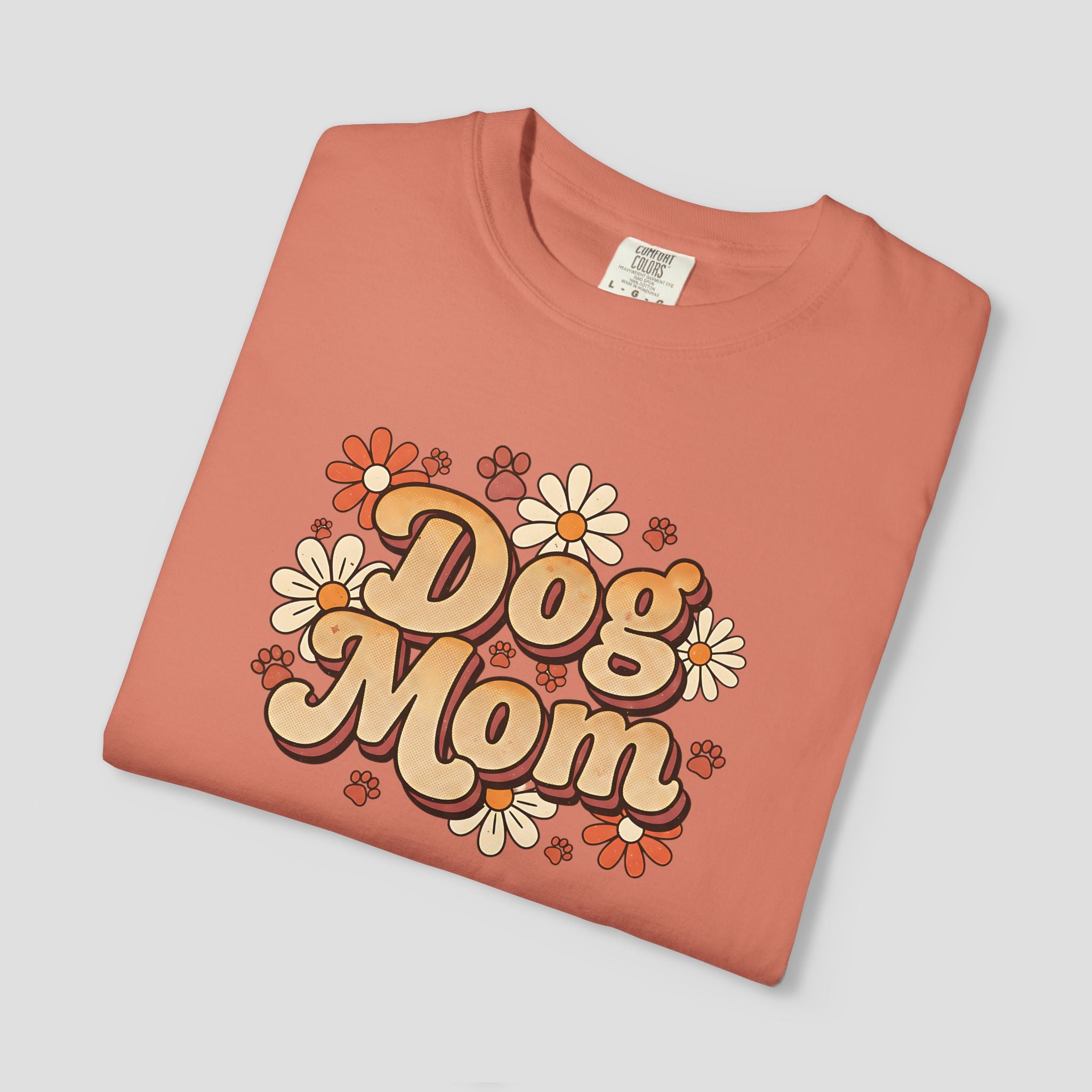 Dog Mom Floral T-shirt