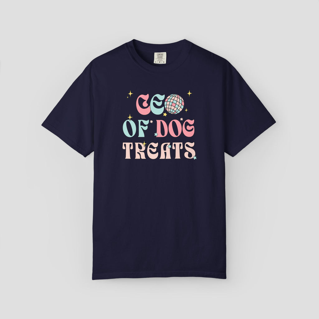 CEO of Dog Treats Groovy Fun T-Shirt