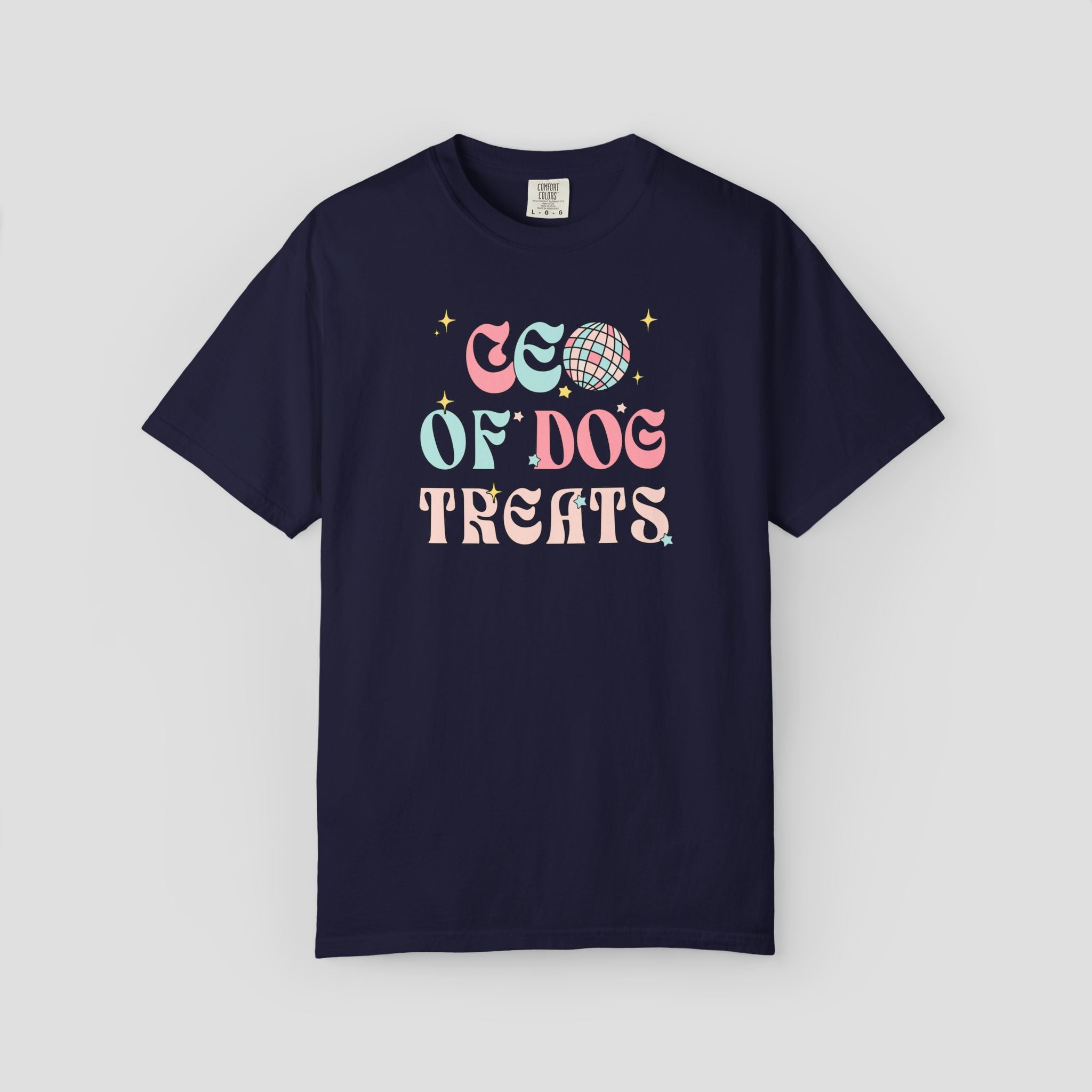 CEO of Dog Treats Groovy Fun T-Shirt