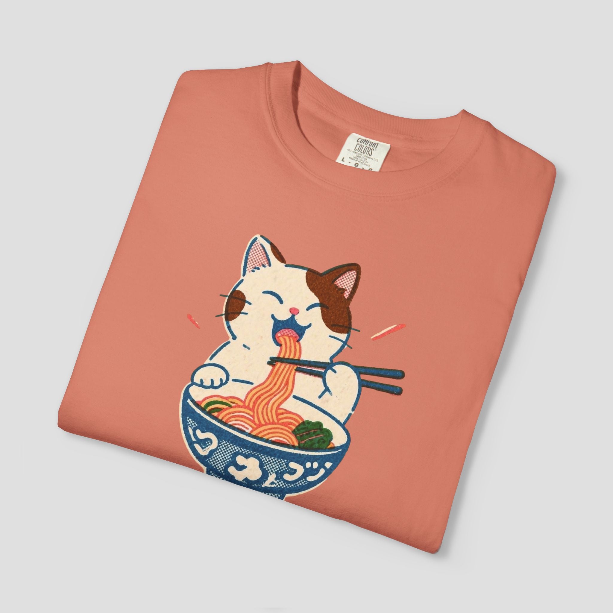 Retro Ramen Cat T-Shirt