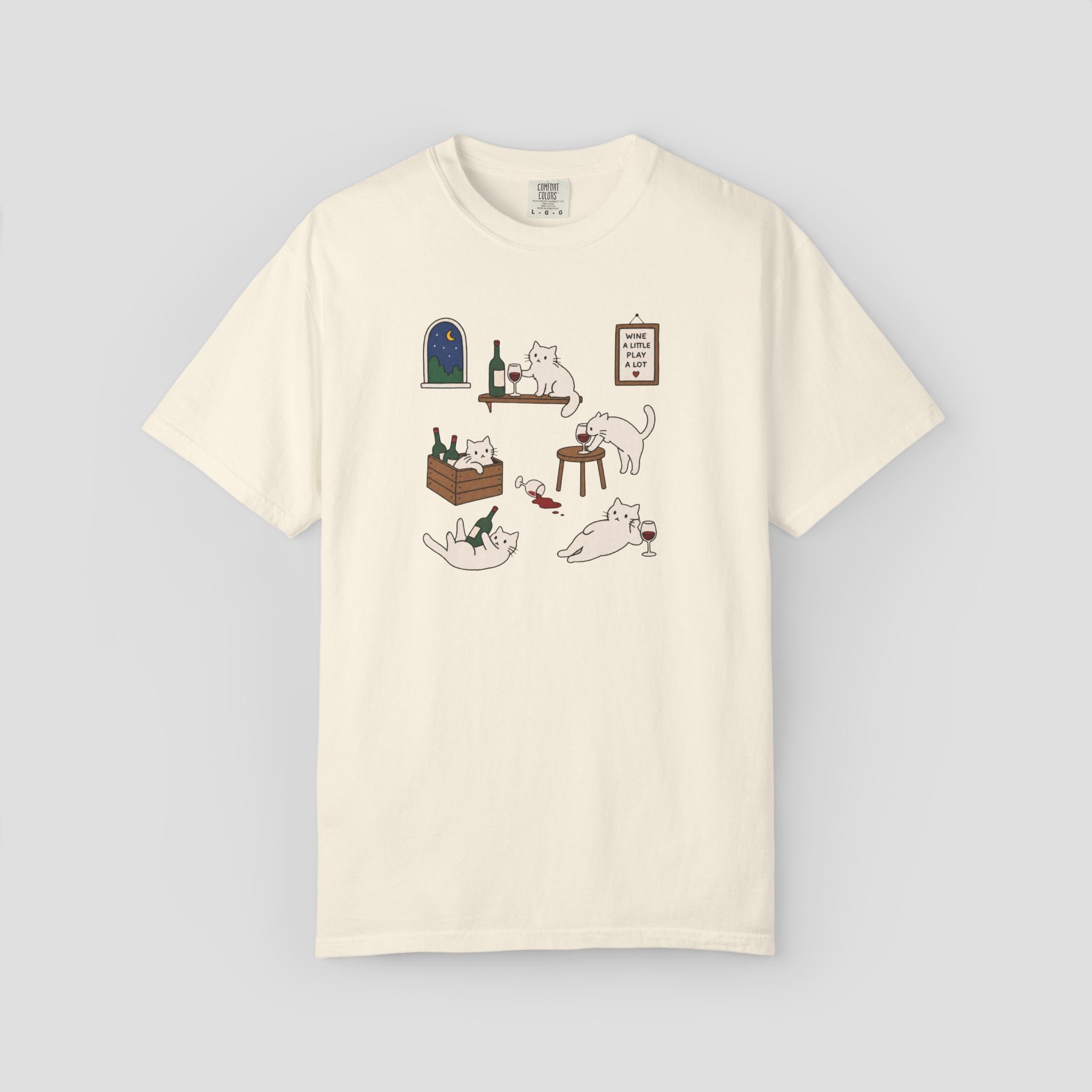 Cat & Wine Shirt
