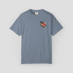 Cat Mom on Tattooed Heart T-Shirt