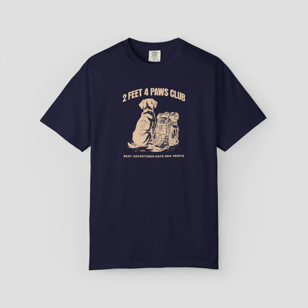 2 Feet 4 Paws Club T-Shirt
