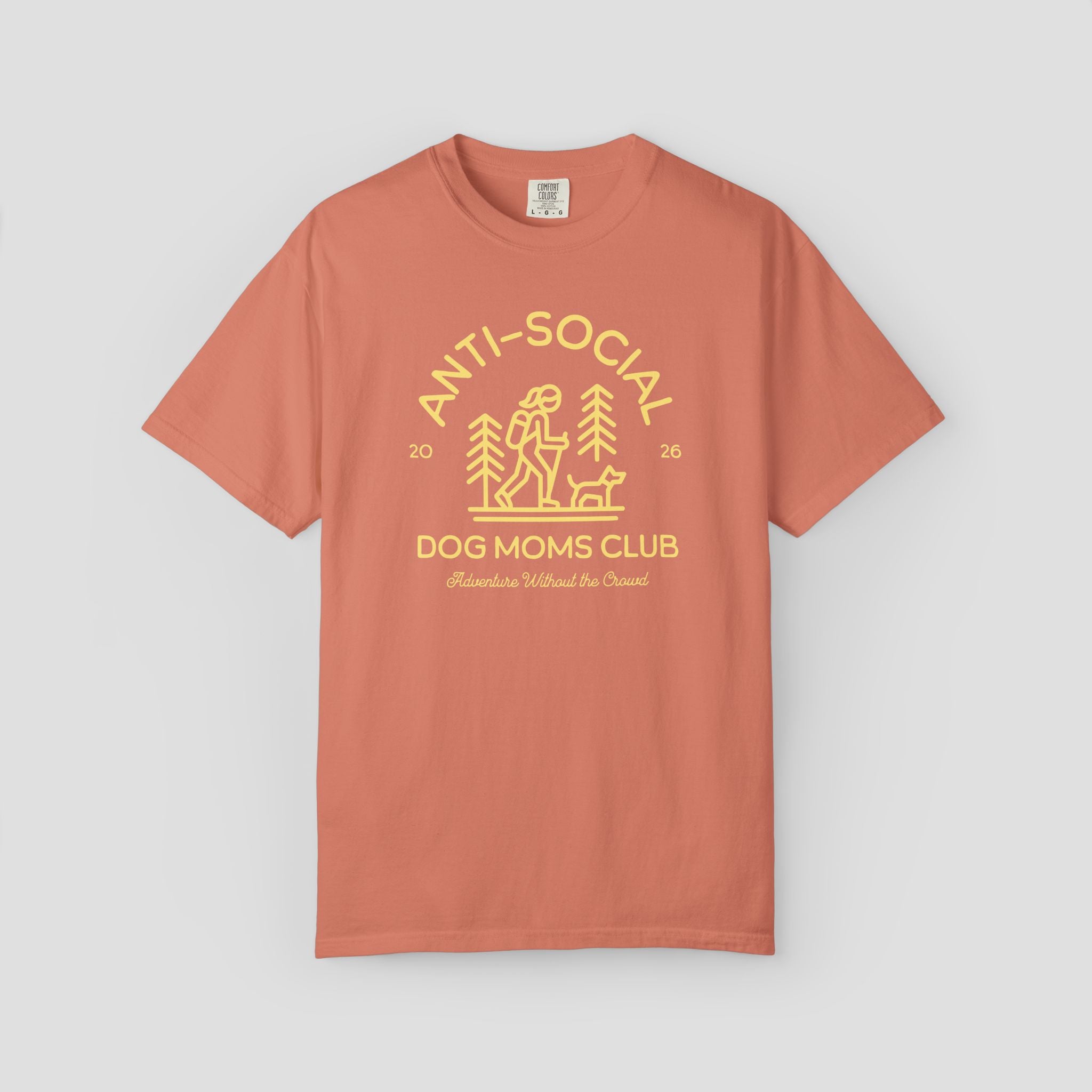 Anti-Social Dog Moms Club T-Shirt