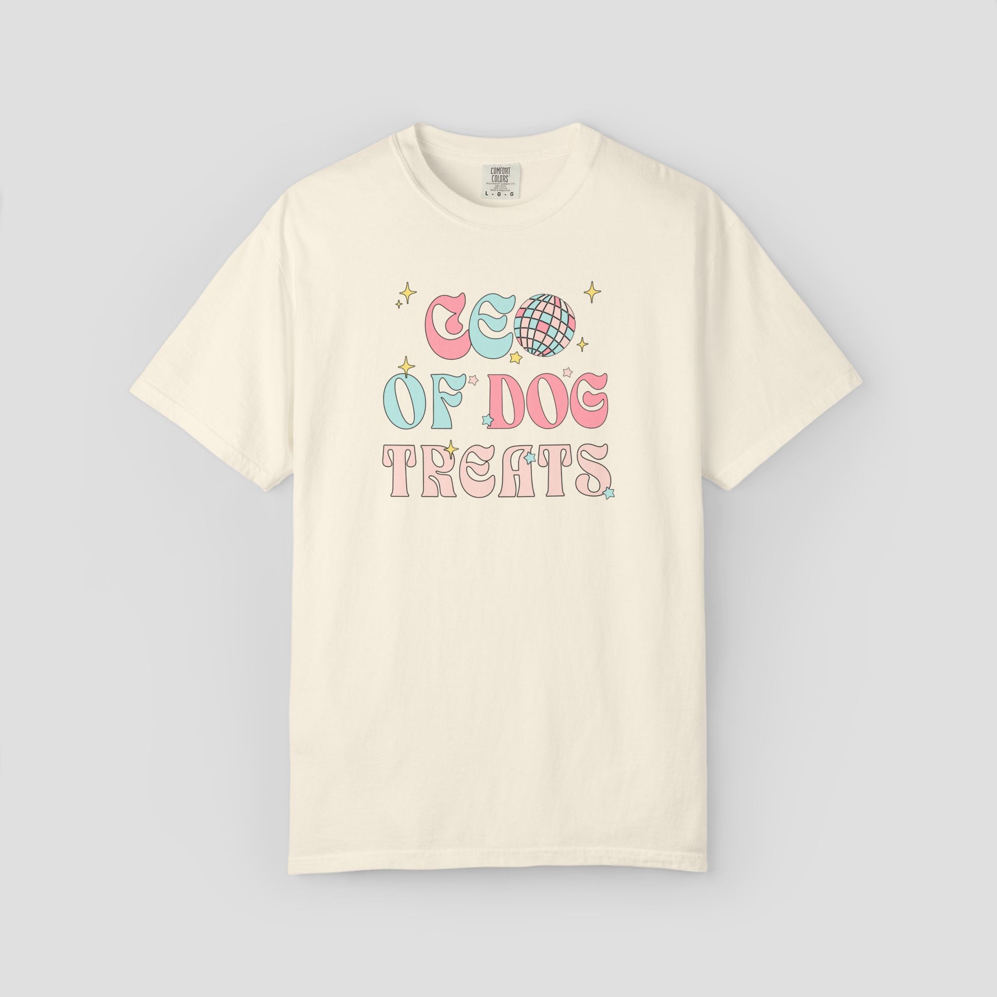 CEO of Dog Treats Groovy Fun T-Shirt