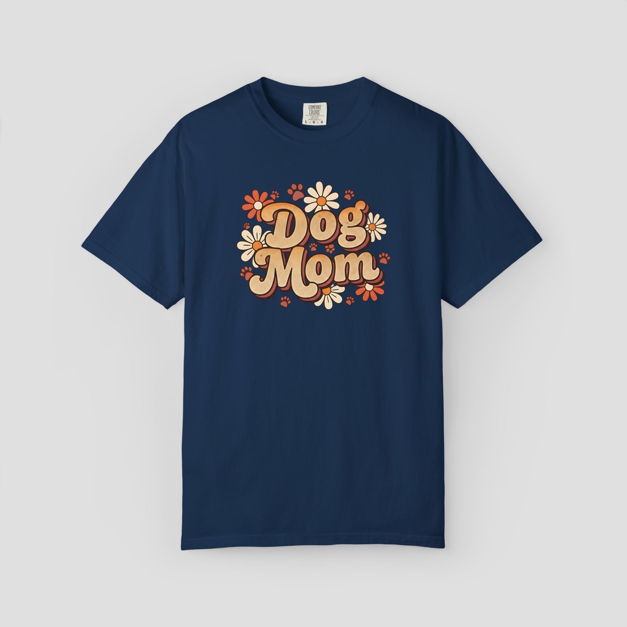 Dog Mom Floral T-shirt