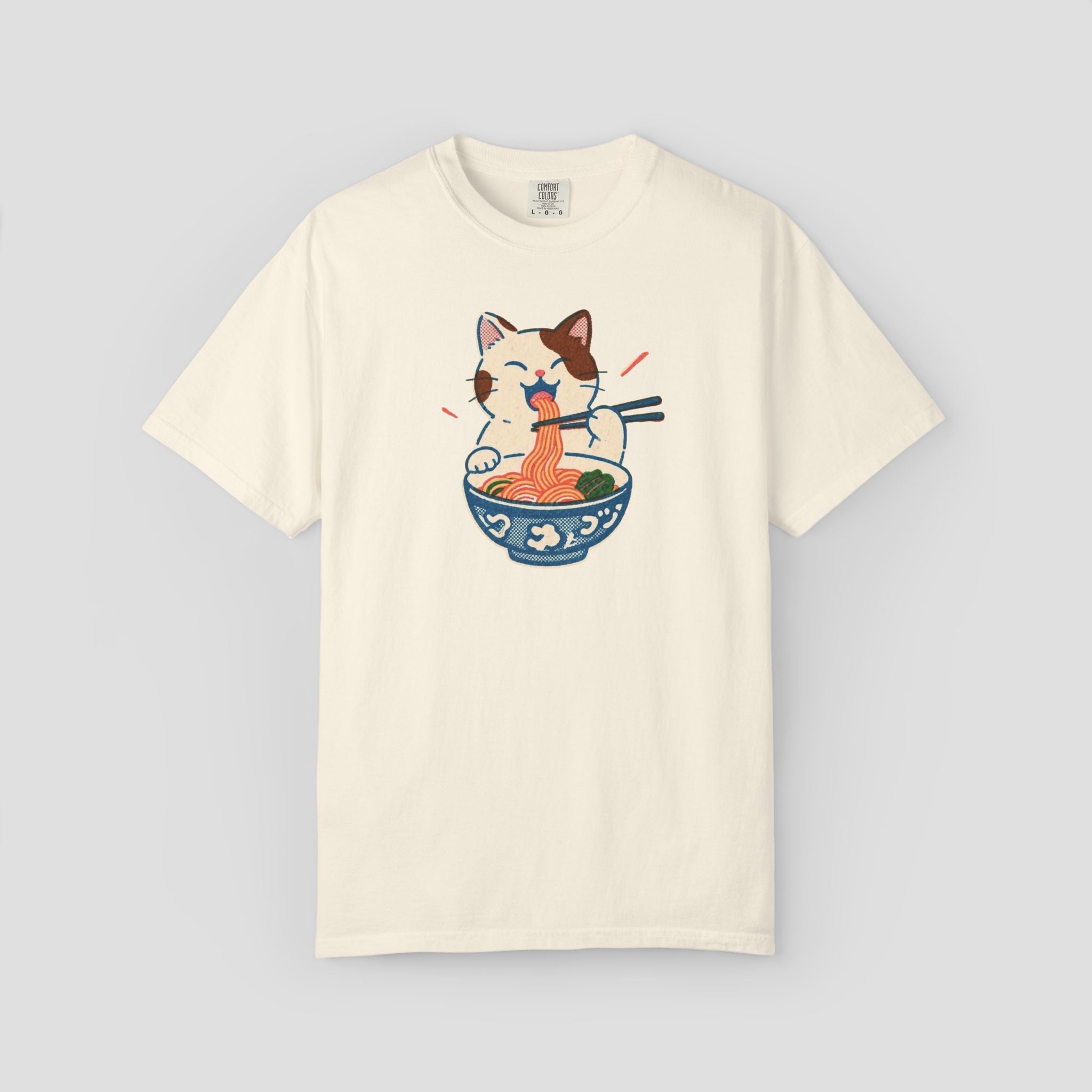 Retro Ramen Cat T-Shirt