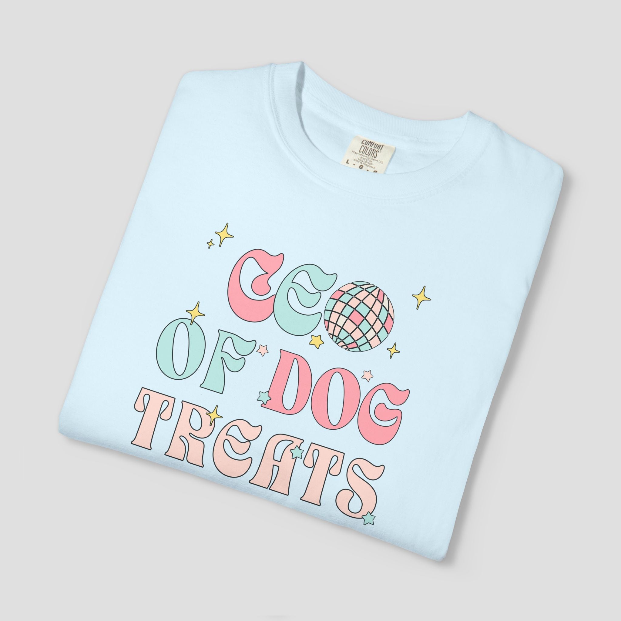 CEO of Dog Treats Groovy Fun T-Shirt