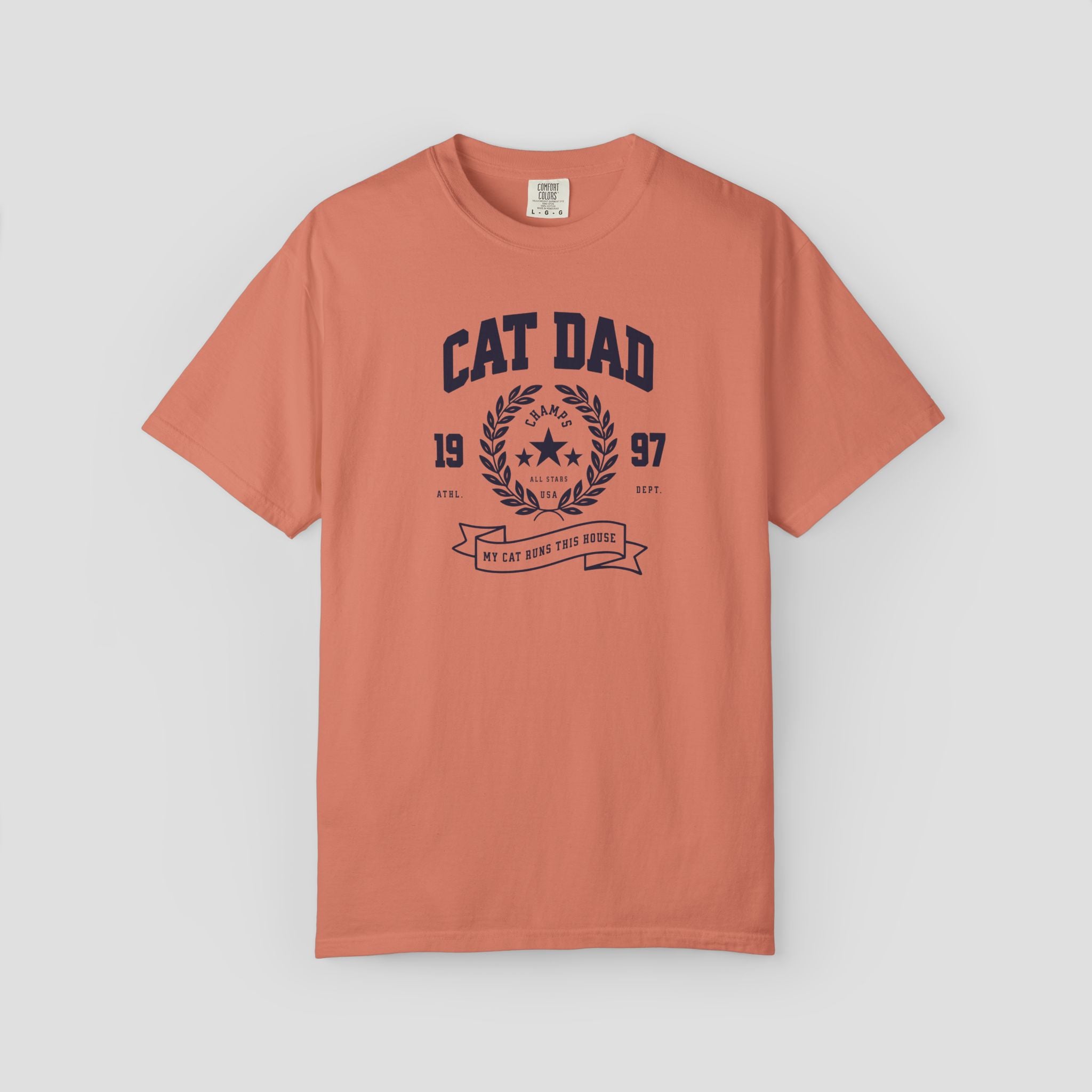 Vintage Cat Dad T-Shirt