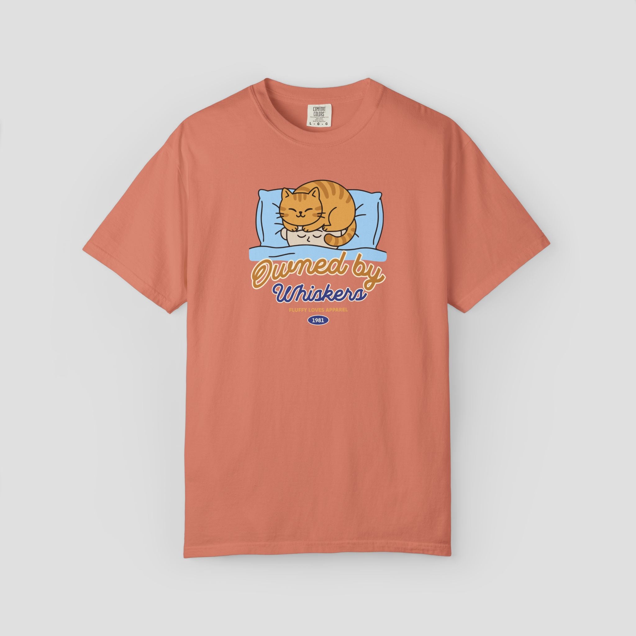 Owned by Whiskers Funny T-Shirt