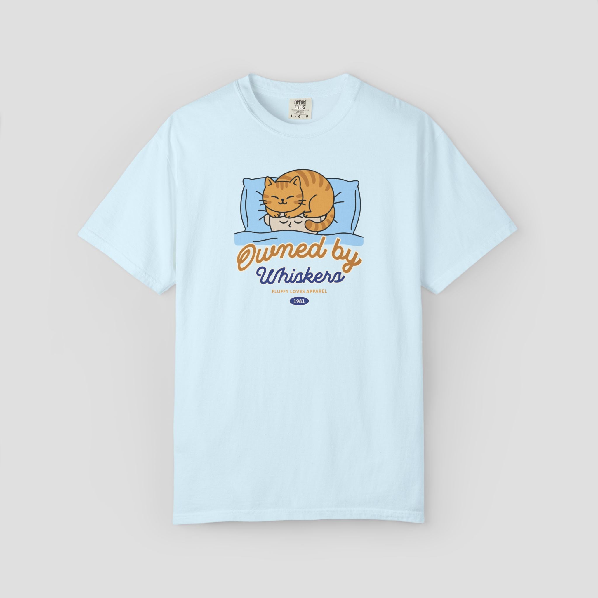 Owned by Whiskers Funny T-Shirt