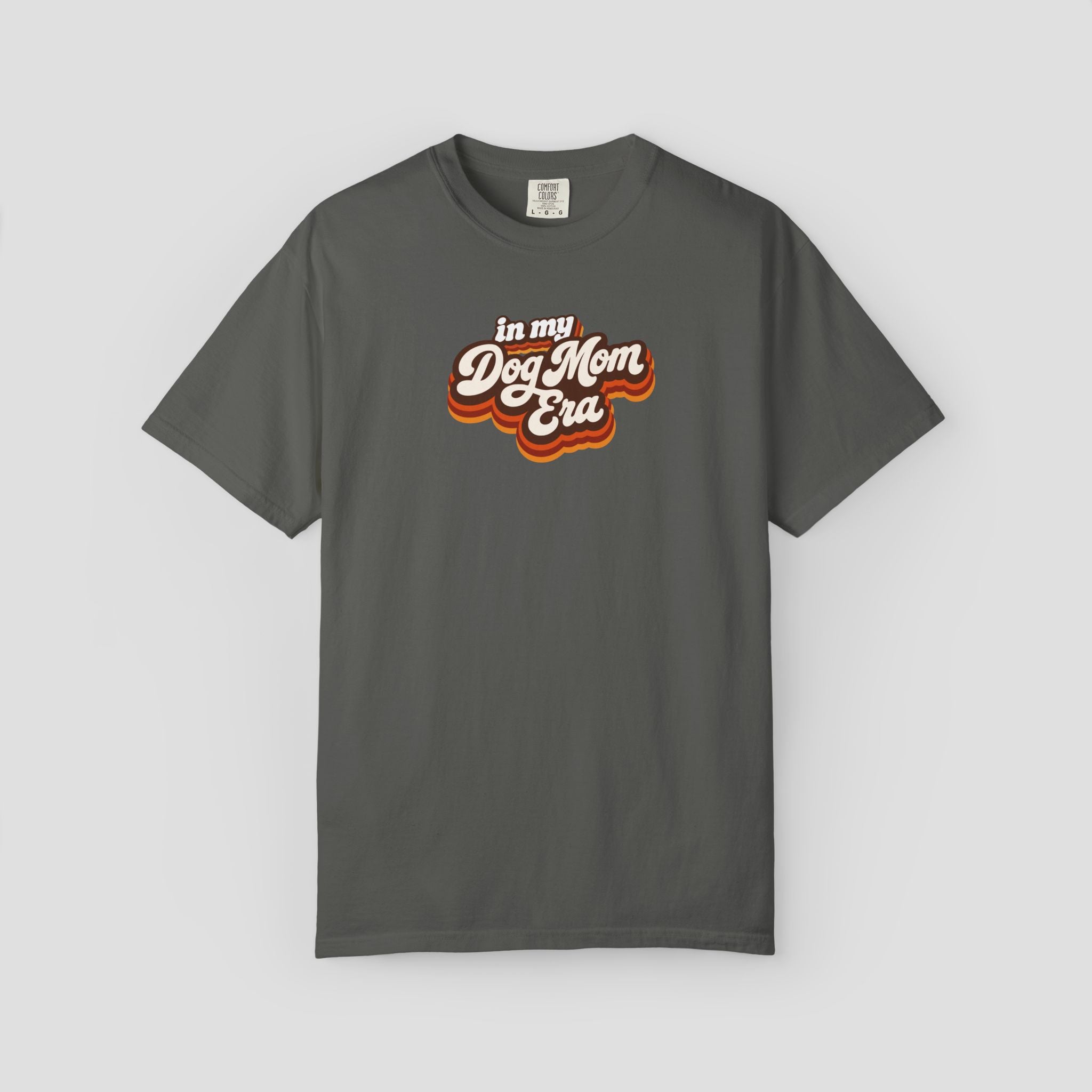 Retro Groovy In My Dog Mom Era Shirt