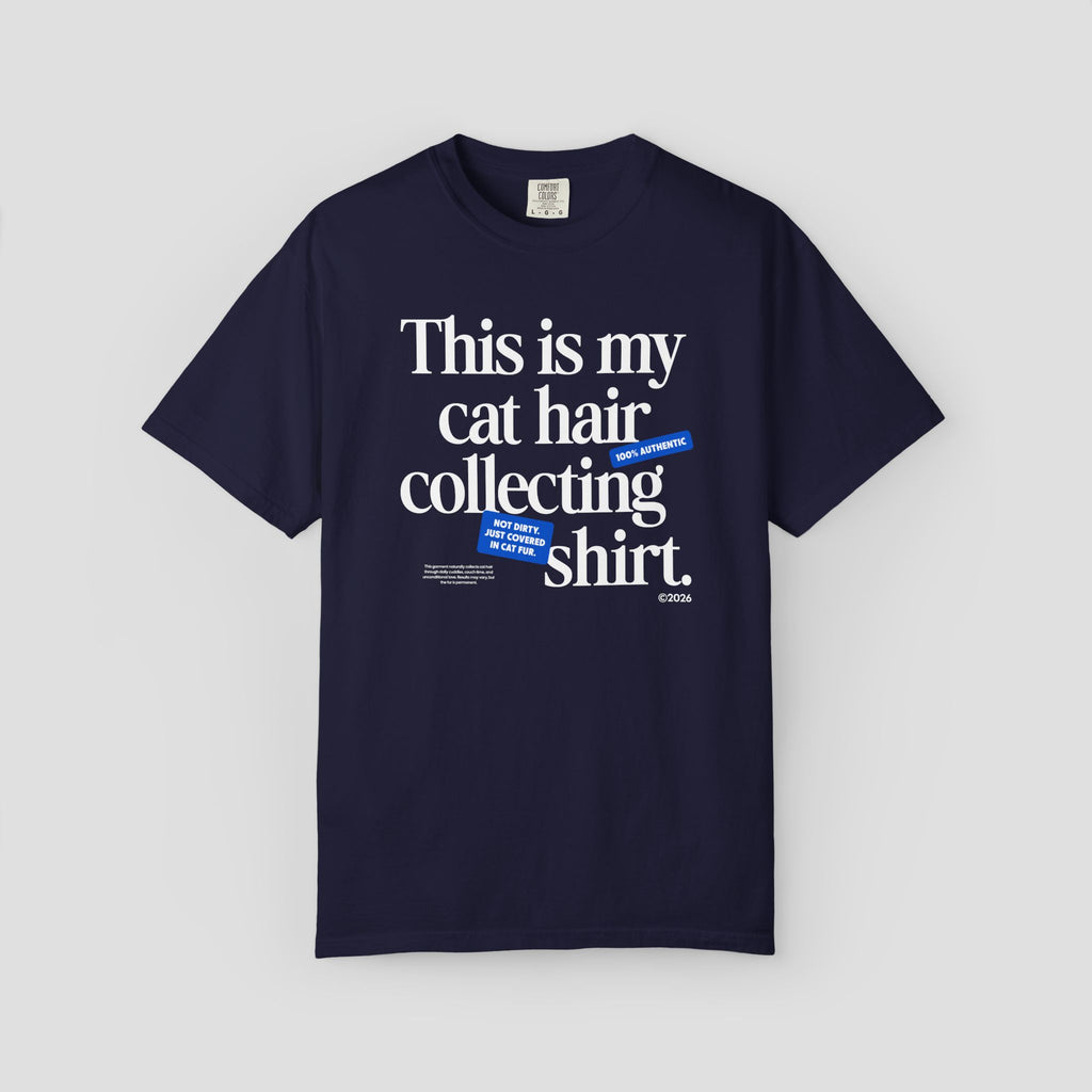 This is My Cat Hair Collecting T-Shirt