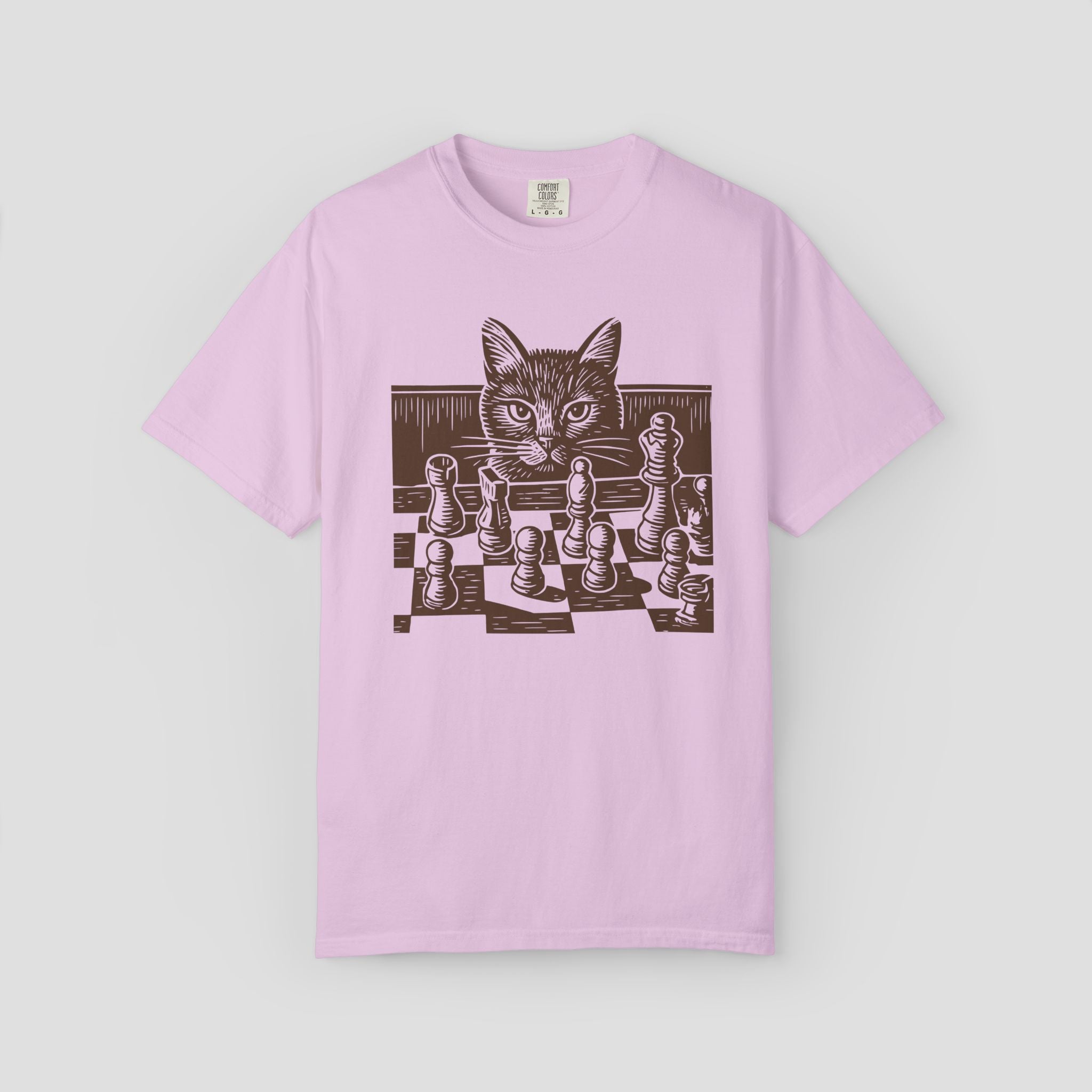 Cat & Chess T-shirt