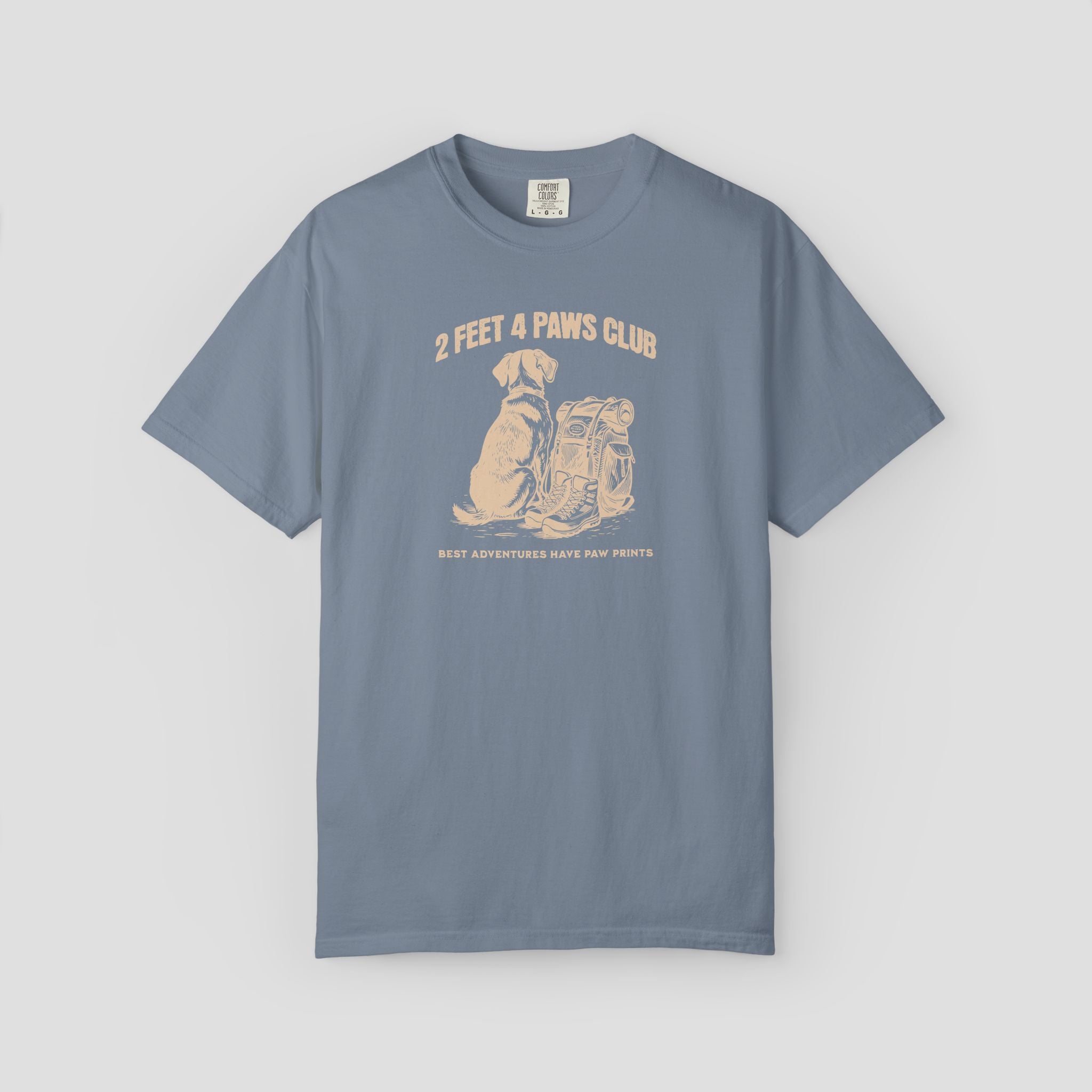 2 Feet 4 Paws Club T-Shirt