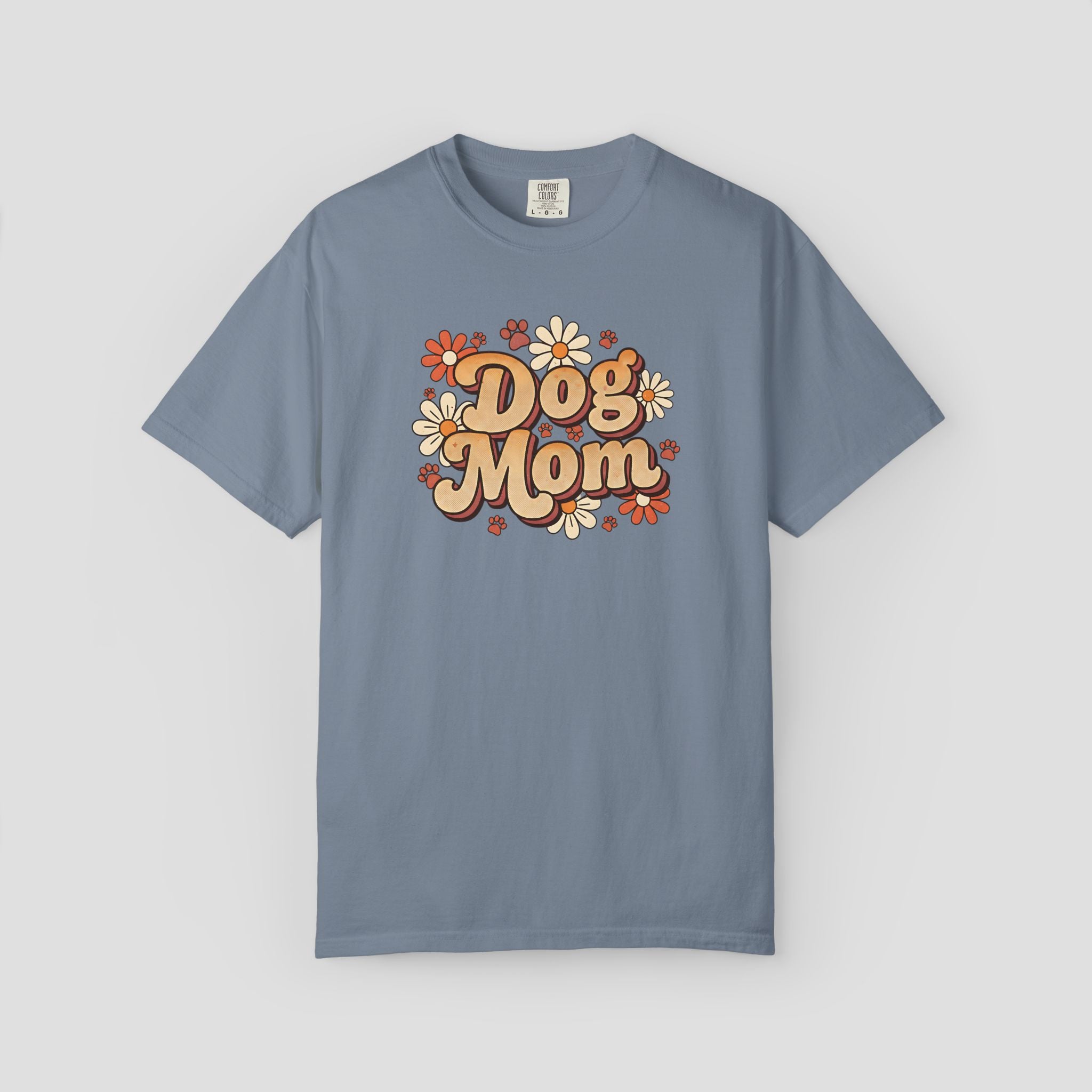 Dog Mom Floral T-shirt