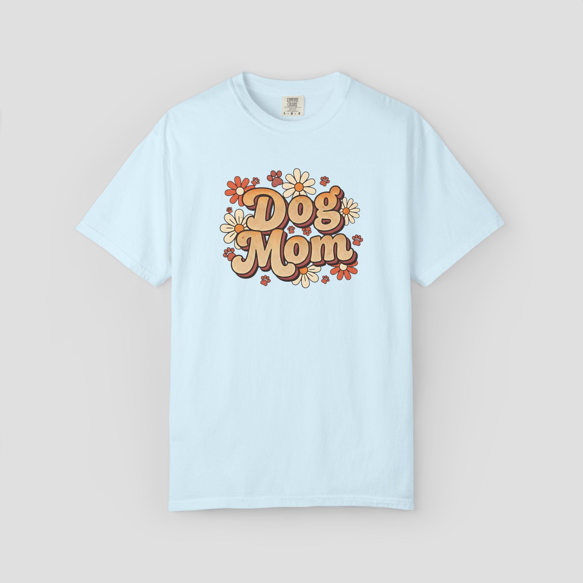 Dog Mom Floral T-shirt