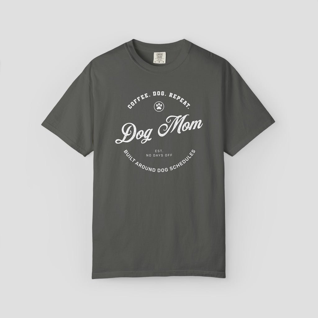 Coffee, Dog, Repeat Dog Mom T-Shirt