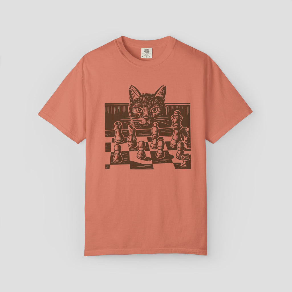 Cat & Chess T-shirt