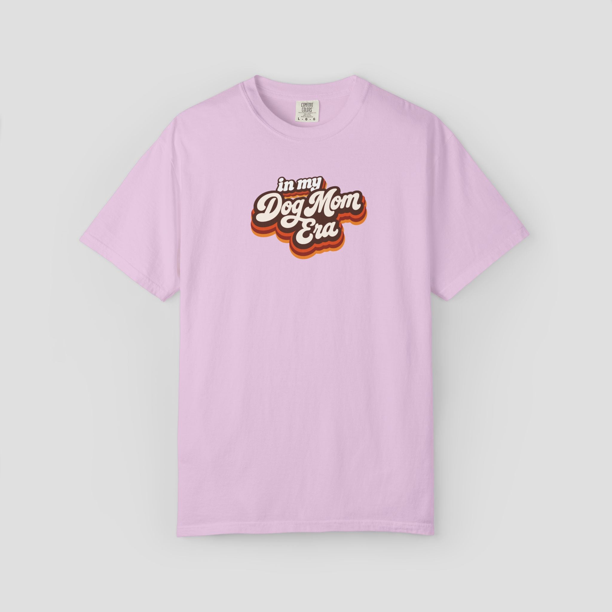 Retro Groovy In My Dog Mom Era Shirt