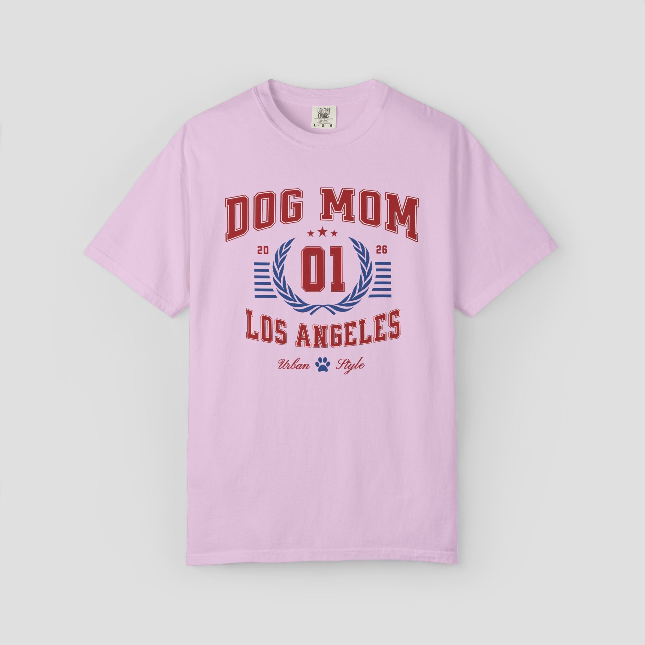 Dog Mom Los Angeles Vintage T-Shirt