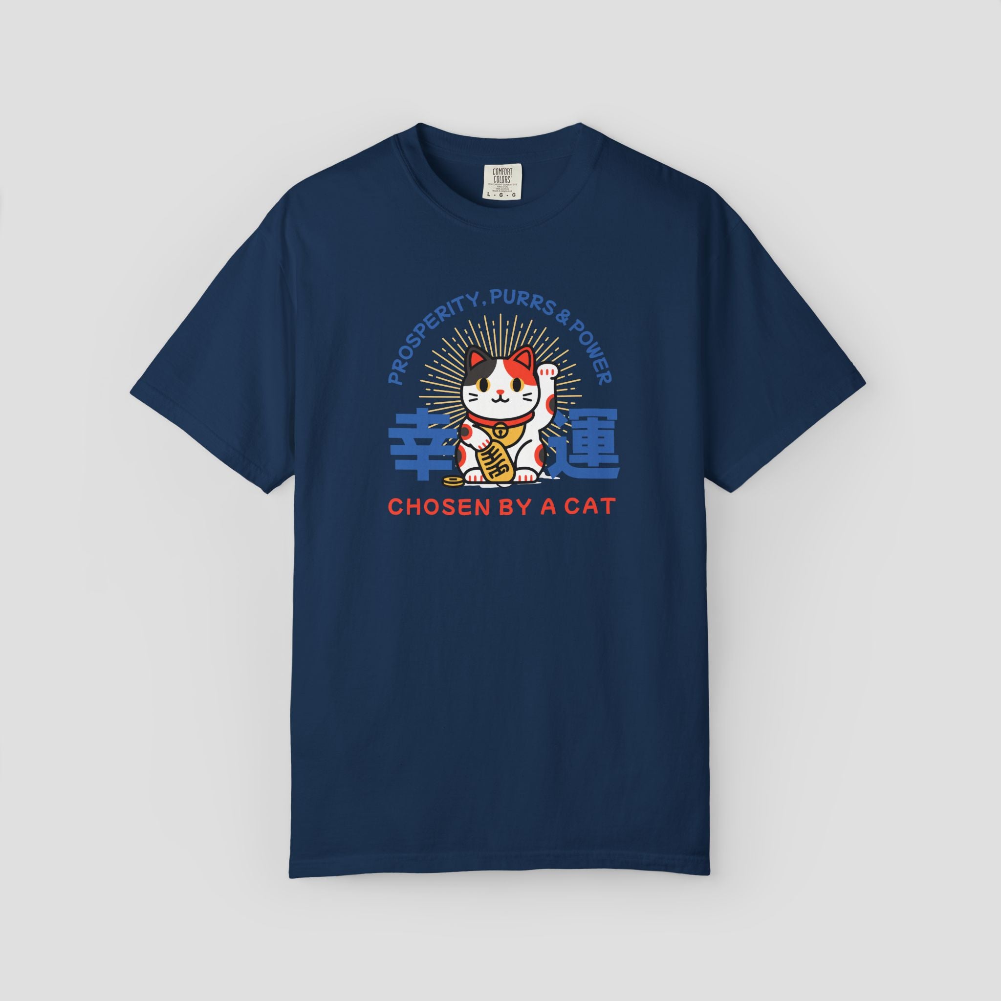 Maneki Neko Lucky Cat T-Shirt