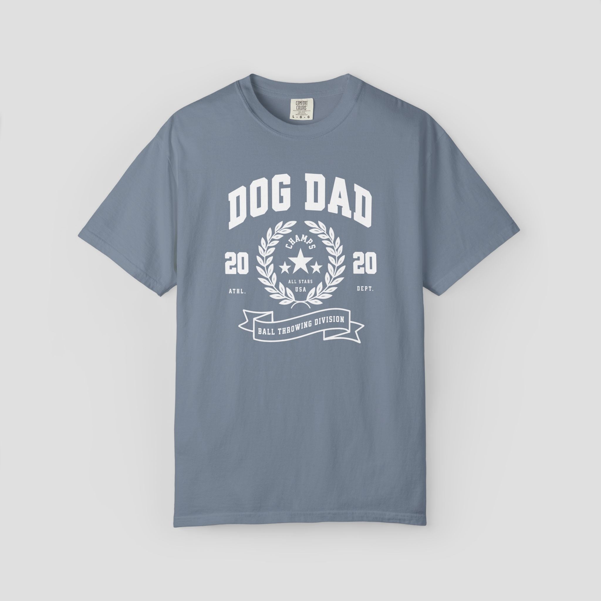 Dog Dad Ball Throwing Division T-shirt
