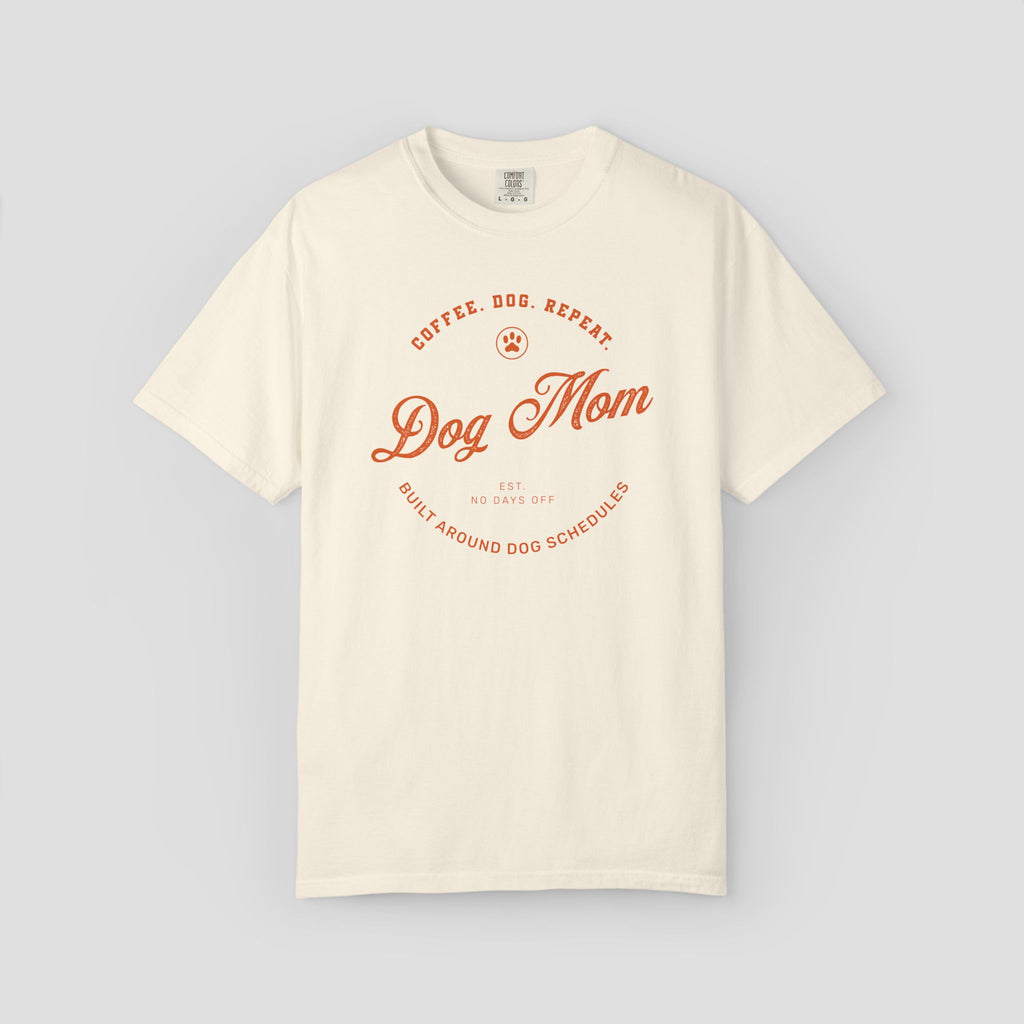 Coffee, Dog, Repeat Dog Mom T-Shirt
