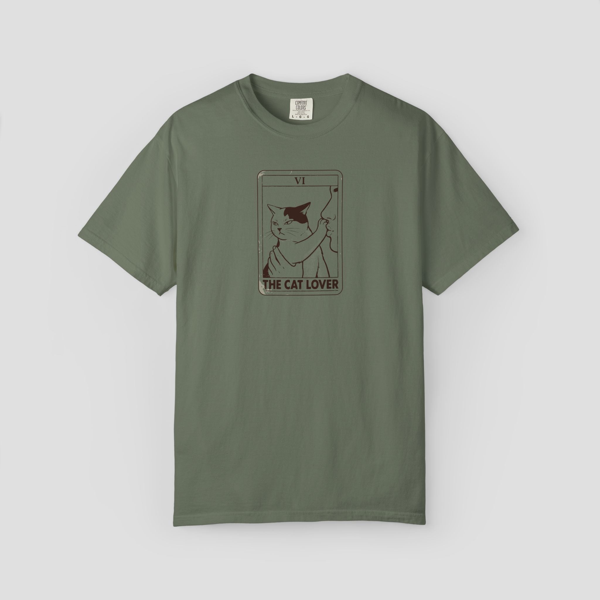 The Cat Lover Tarot Card T-Shirt