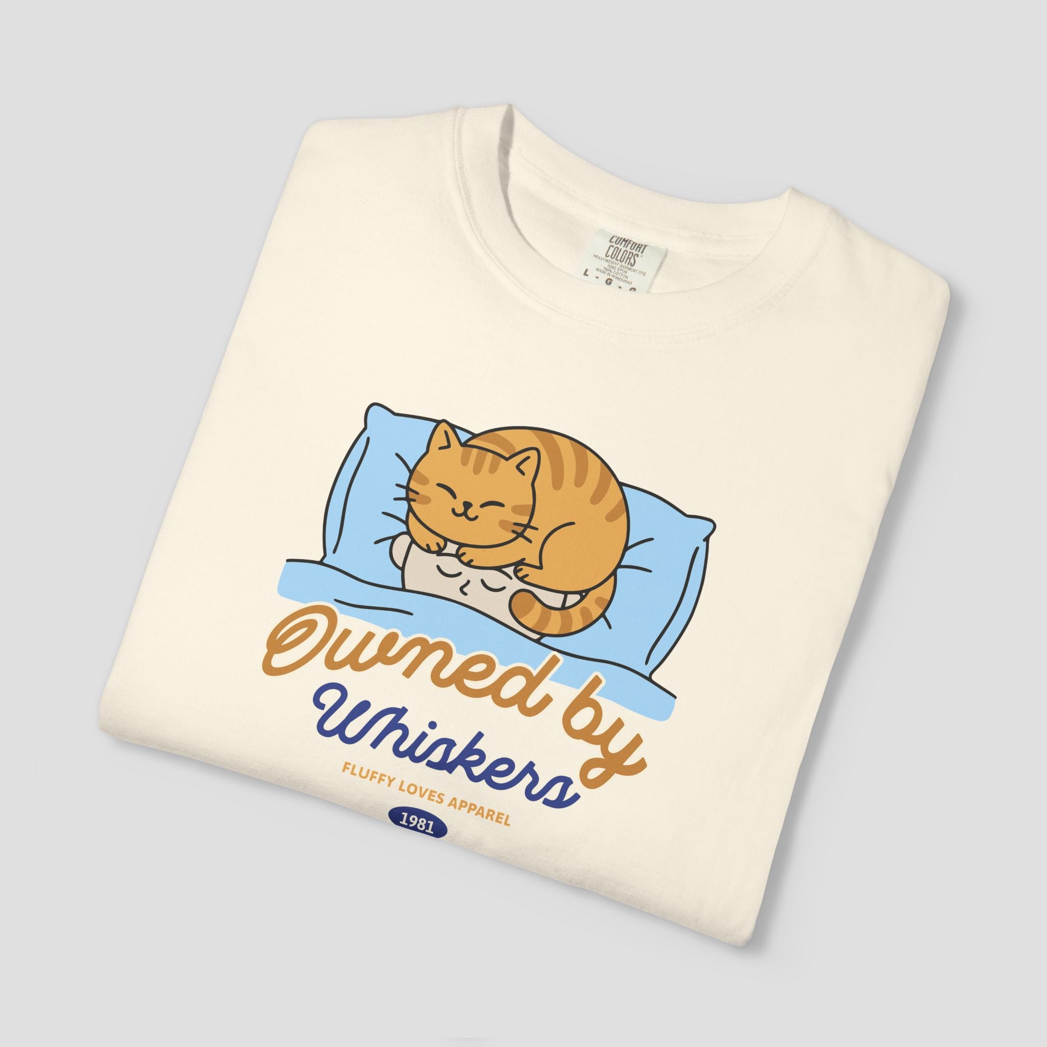 Owned by Whiskers Funny T-Shirt