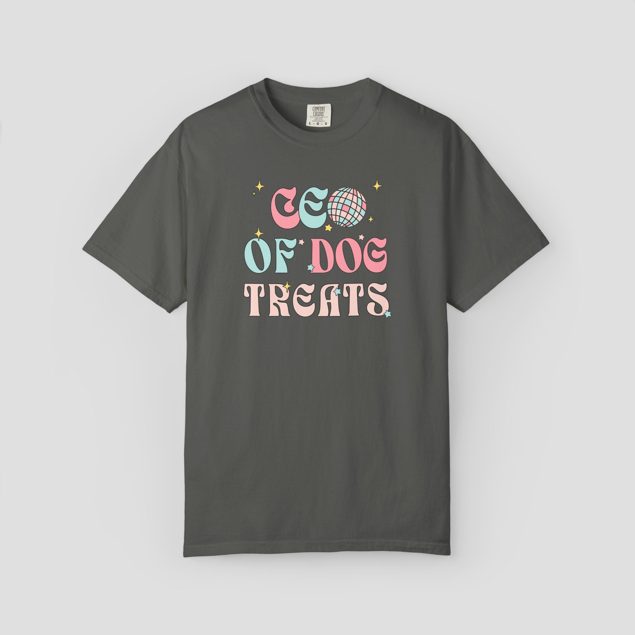 CEO of Dog Treats Groovy Fun T-Shirt