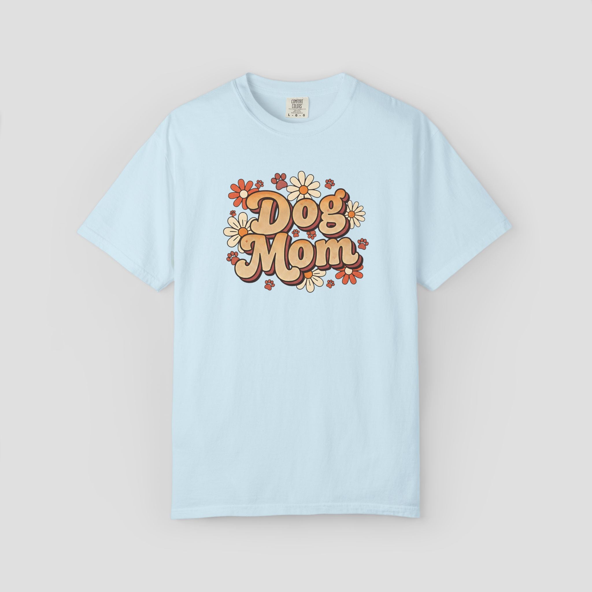 Dog Mom Floral T-shirt