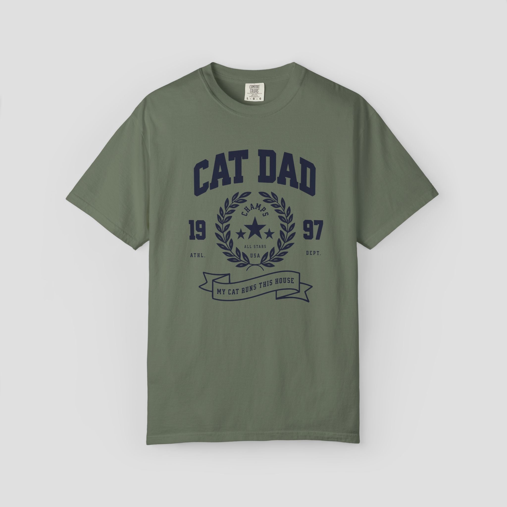Vintage Cat Dad T-Shirt