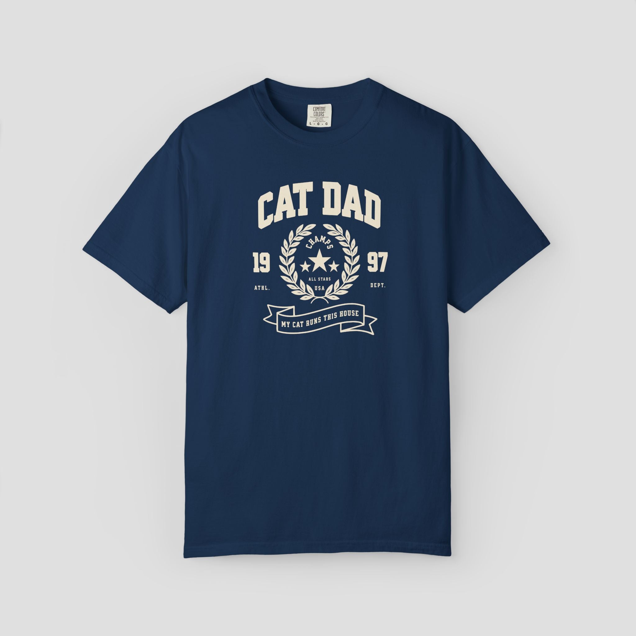 Vintage Cat Dad T-Shirt