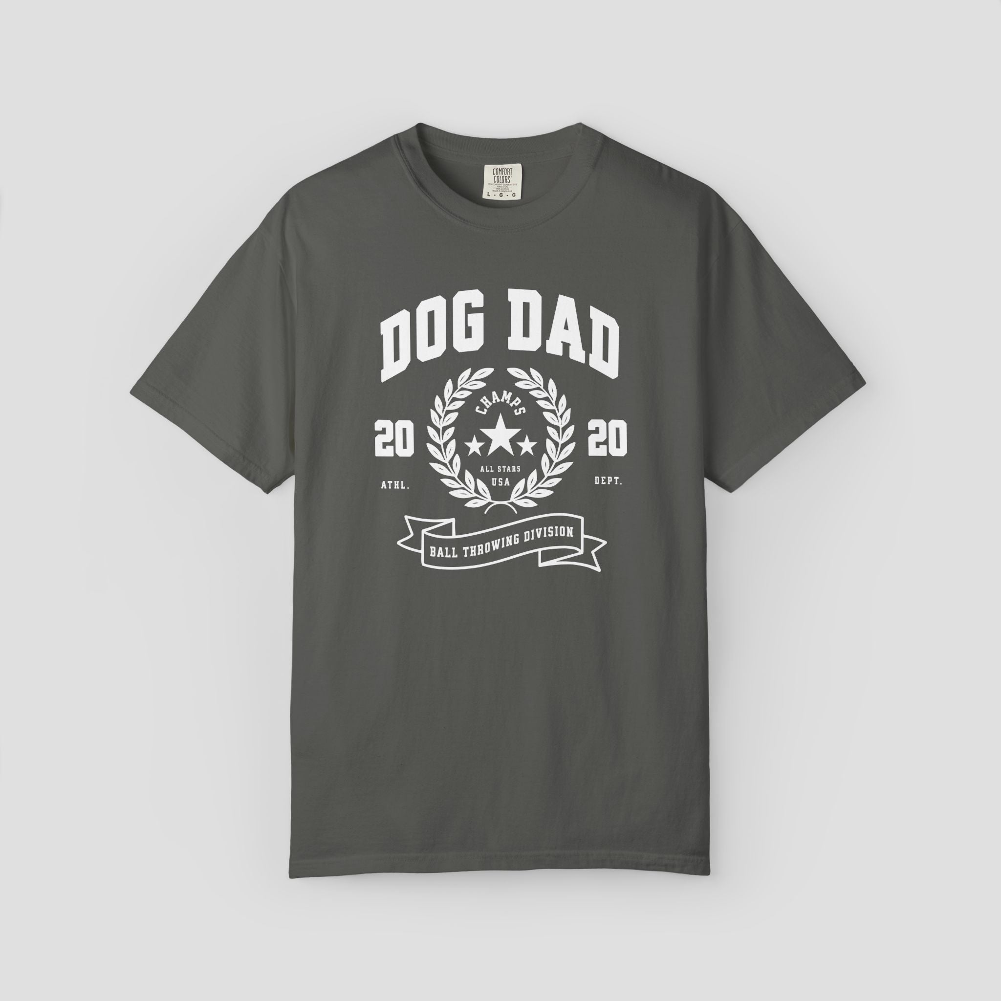 Dog Dad Ball Throwing Division T-shirt