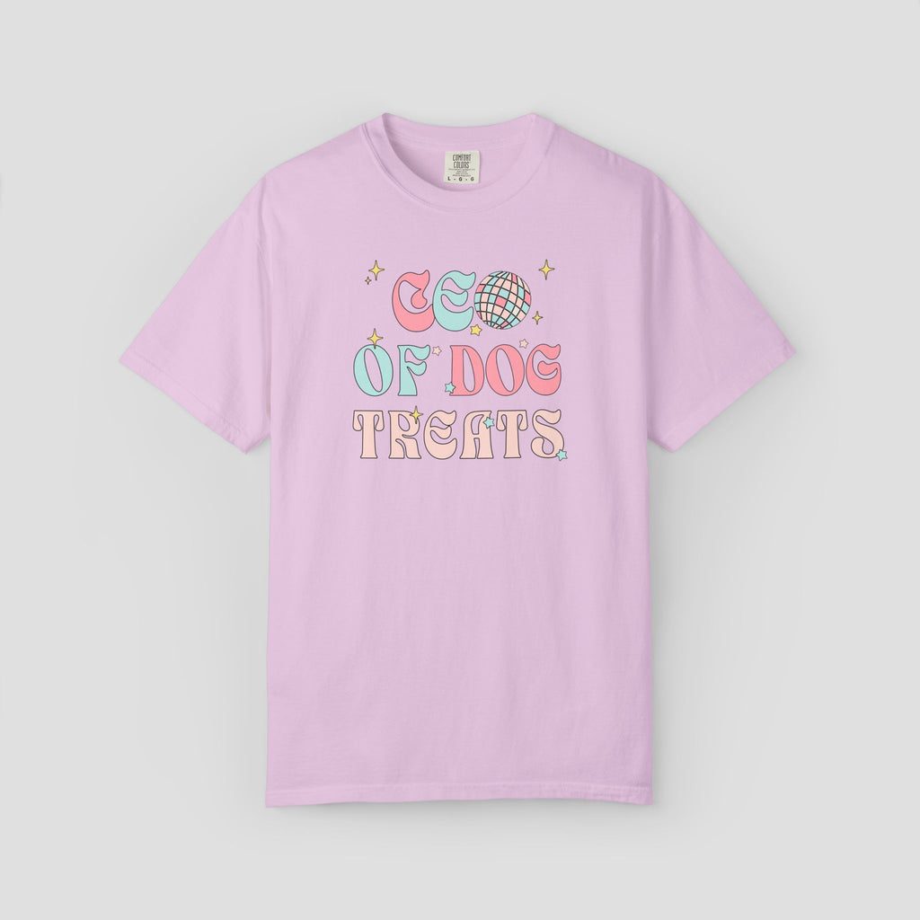 CEO of Dog Treats Groovy Fun T-Shirt