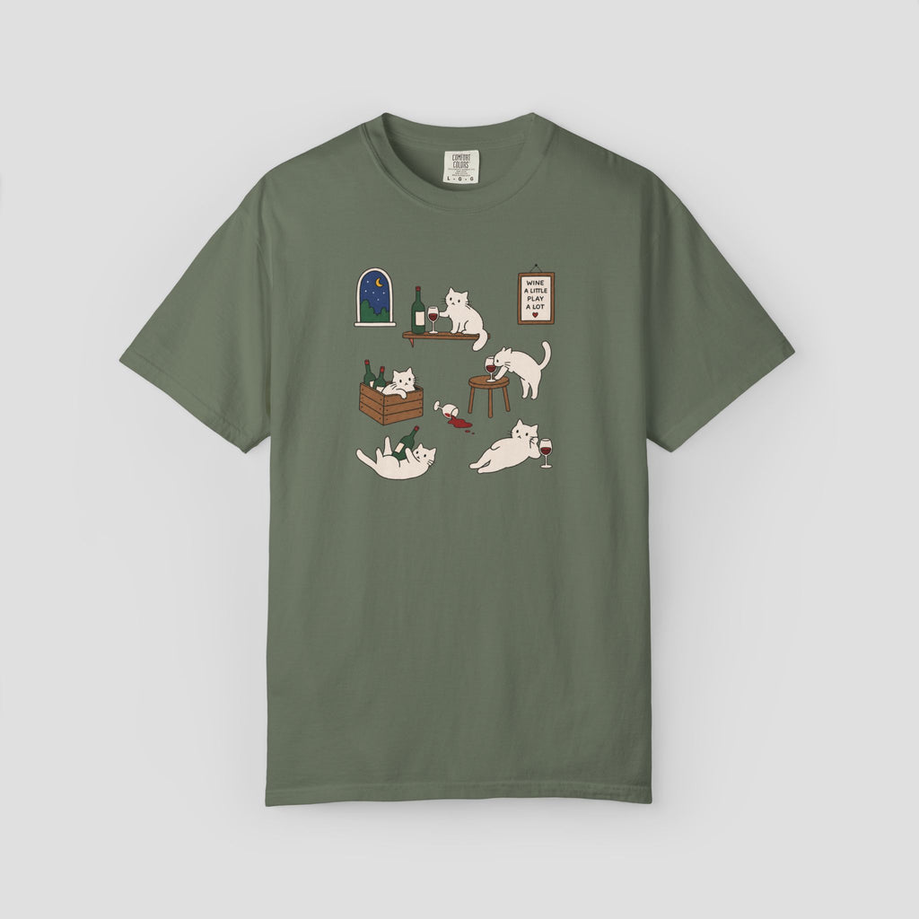 Cat & Wine Shirt