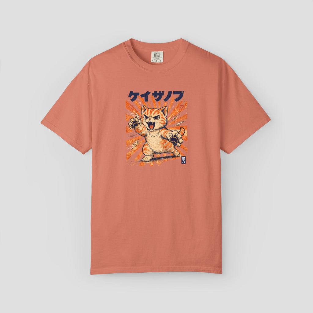 Retro Japanese Manga Cat Shirt